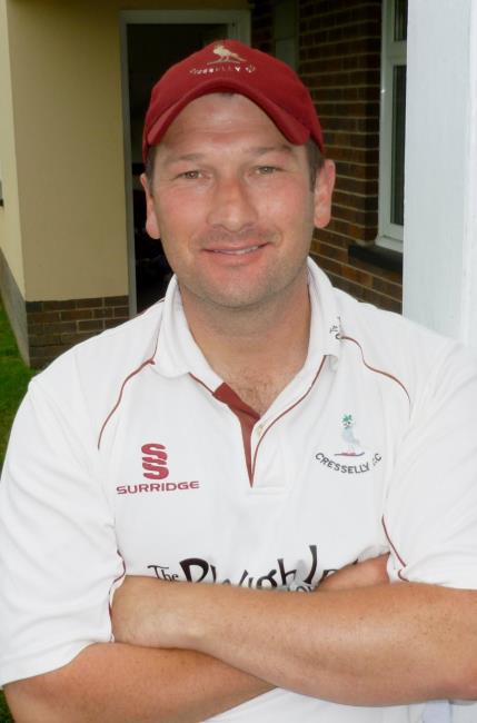  Simon Cole - long-serving all-rounder from Cresselly - and still one of the most respected players around